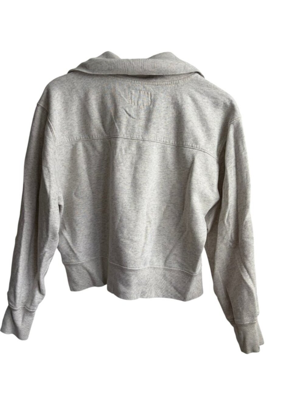 Abercrombie & Fitch Soft A&F Women’s Cropped Quarter Sweatshirt Medium - Picture 5 of 6